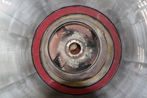 Siebkörbe nach dem Einbau